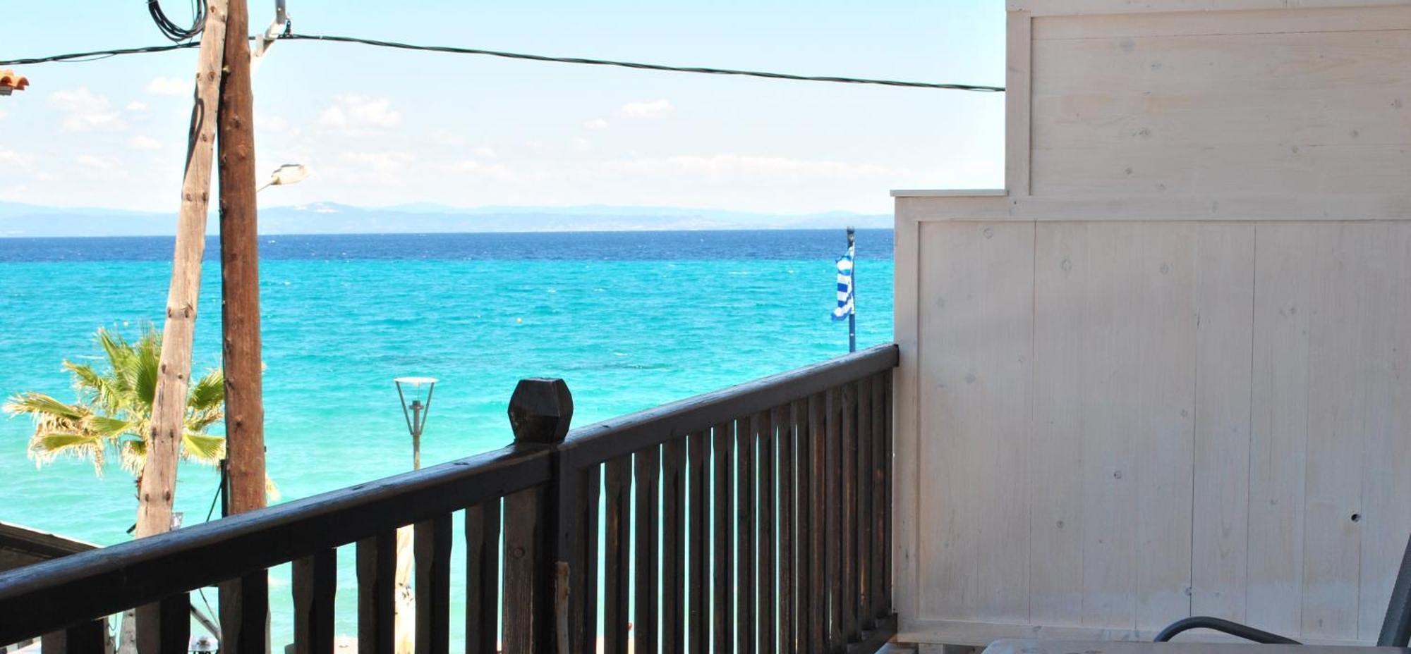 Ferienwohnung Eleni'S Sea View Adults Only Pefkochori Exterior foto